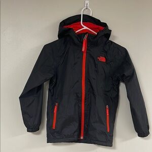 The North Face Black and Red Jacket, Boys size 7/8